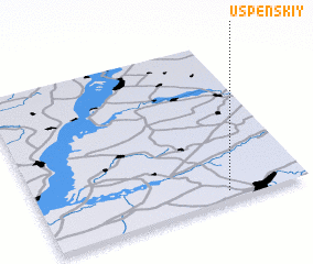 3d view of Uspenskiy