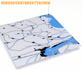 3d view of Mordovskaya Bektyashka