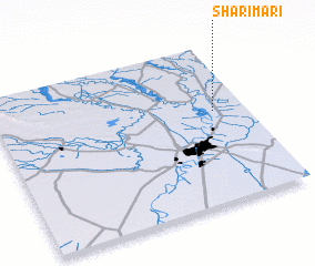 3d view of Sharī Marī