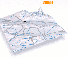 3d view of Shīrāb