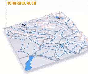 3d view of Konār Helāleh