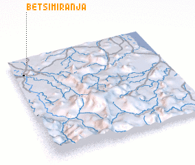 3d view of Betsimiranja