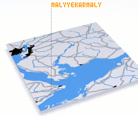 3d view of Malyye Karmaly