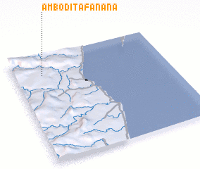 3d view of Amboditafanana