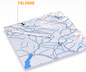 3d view of Talkh Āb