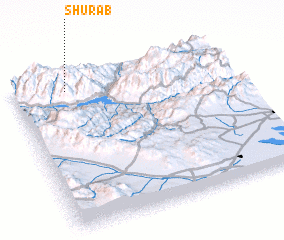 3d view of Shūrāb