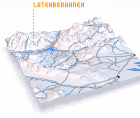 3d view of Lāteh Berahneh