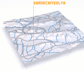 3d view of Damūrchī-ye ‘Olyā