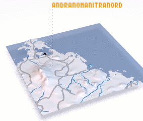 3d view of Andranomanitra Nord