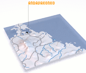 3d view of Andavakonko