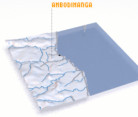 3d view of Ambodimanga