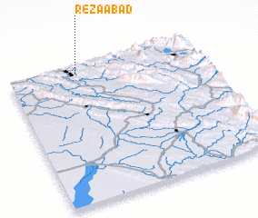 3d view of Reẕāābād