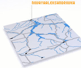 3d view of Novaya Aleksandrovka