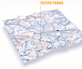 3d view of Noşratābād