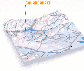 3d view of Galamdarreh