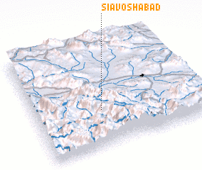 3d view of Sīāvoshābād