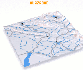 3d view of ‘Avaẕābād