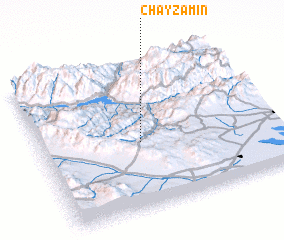 3d view of Chāy Zamīn