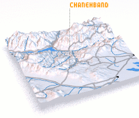 3d view of Chaneh Band