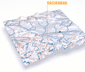 3d view of Naşīrābād