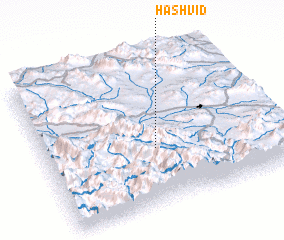 3d view of Ḩashvīd