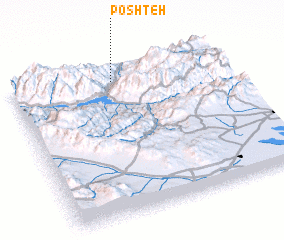 3d view of Poshteh