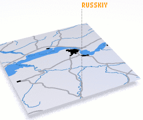 3d view of Russkiy