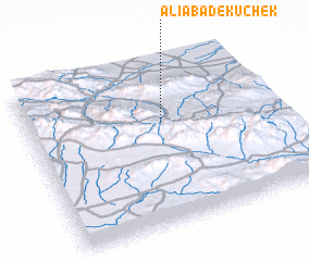 3d view of ‘Alīābād-e Kūchek