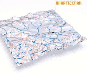 3d view of Khartīzenak