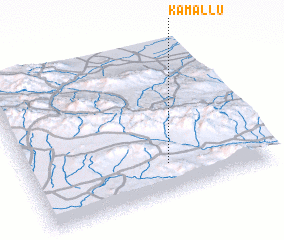 3d view of Kamāl Lū