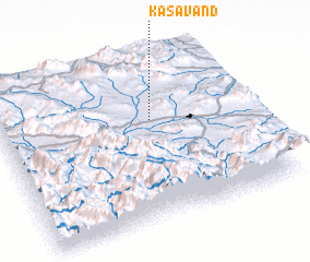 3d view of Kasāvand