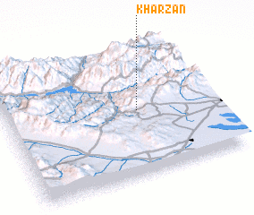 3d view of Kharzān