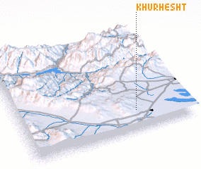 3d view of Khūrhesht