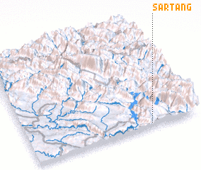 3d view of Sar Tang