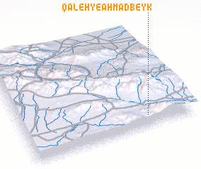 3d view of Qal‘eh-ye Aḩmad Beyk