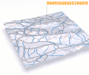 3d view of Maḩmūdābād-e Shārīn