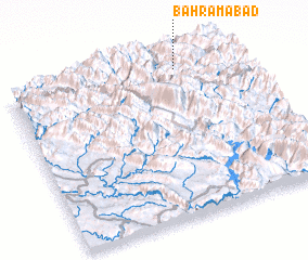 3d view of Bahrāmābād