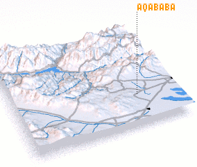 3d view of Āqā Bābā