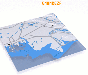 3d view of Emām Reẕā