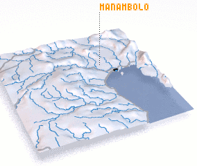 3d view of Manambolo