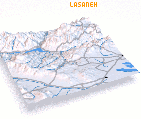 3d view of Lasāneh