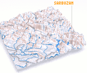 3d view of Sarbūzam