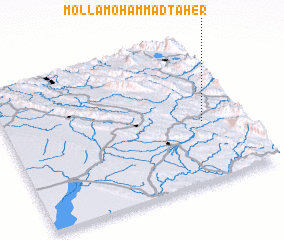 3d view of Mollā Moḩammad Ţāher