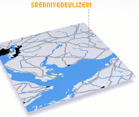 3d view of Sredniye Devlizeri