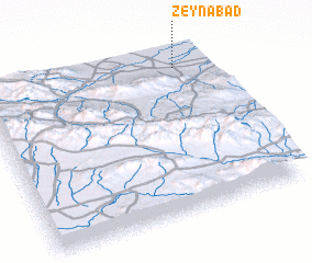 3d view of Zeynābād