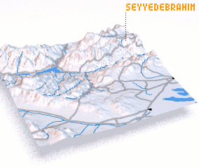 3d view of Seyyed Ebrāhīm