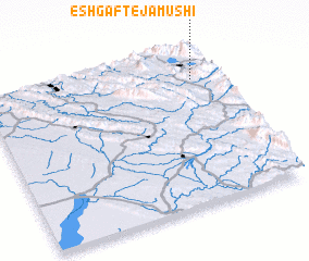 3d view of Eshgaft-e Jāmūshī