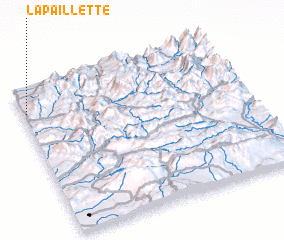 3d view of La Paillette