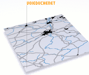 3d view of Voie du Chenet