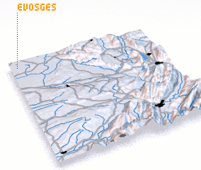 3d view of Évosges